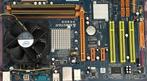 Motherboard P43D3 socket 775 Quad Core 4GB RAM, Gebruikt, DDR3, ATX, Intel