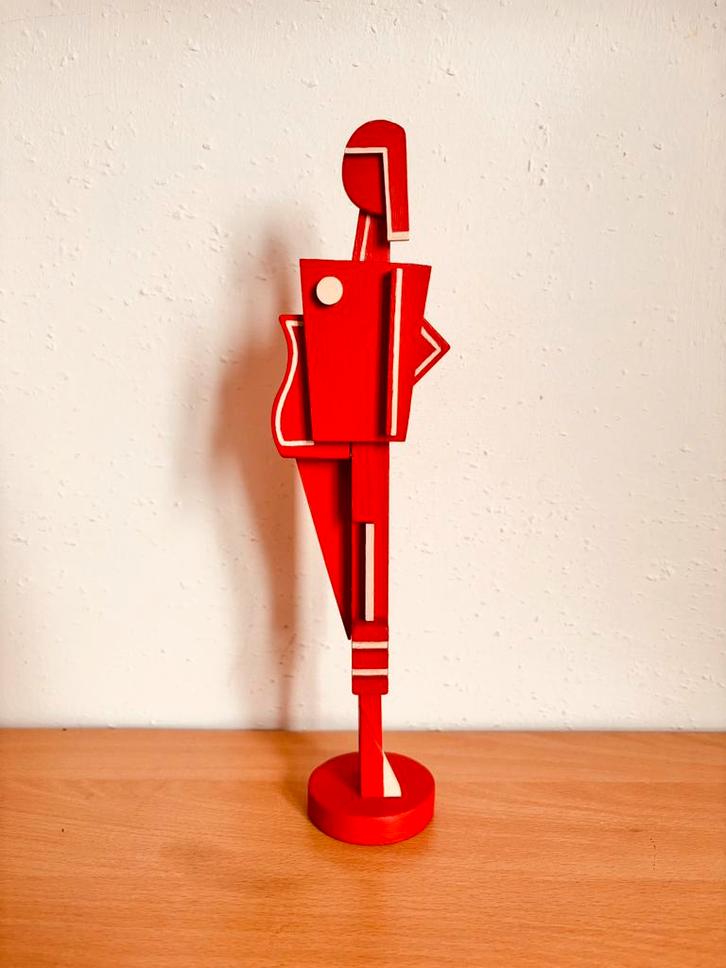 Houtsculptuur, Antiek en Kunst, Kunst | Beelden en Houtsnijwerken, Ophalen of Verzenden