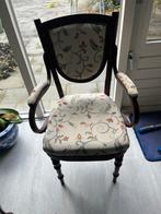 Antiek damesstoeltje met gobelin bloemdessin, Ophalen