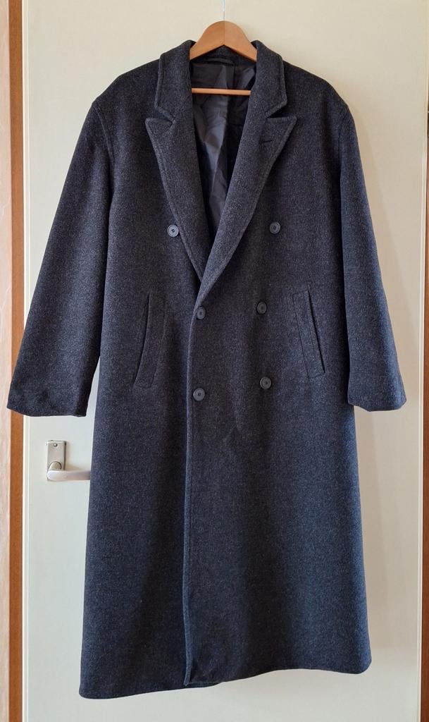 Mantel heren jas: maat 46., Kleding | Heren, Jassen | Winter, Ophalen, Zo goed als nieuw, Maat 46 (S) of kleiner, Zwart