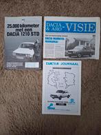 Lot autofolders Dacia 1210/1310, Verzenden, Zo goed als nieuw, Algemeen