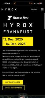 Hyrox Frankfurt 2025, Eén persoon