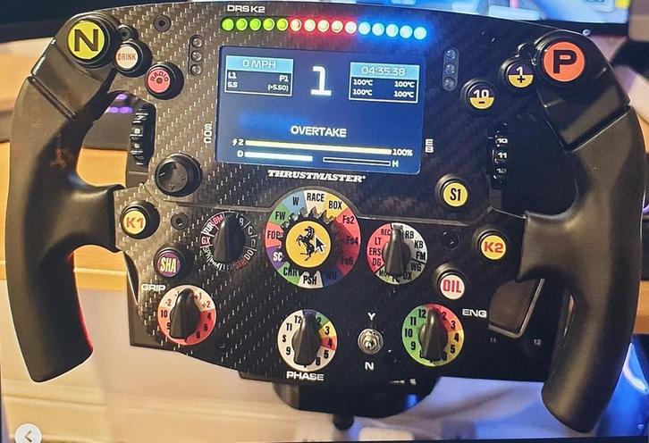 RedBull Playseat met PS5, Ferrari Stuur & Pedalen, Spelcomputers en Games, Spelcomputers | Overige, Zo goed als nieuw, Ophalen