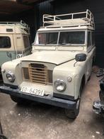 Land rover Santana series 2A 1968 SWB, Auto's, Oldtimers, Land Rover, Zwart, Overige bekleding, Beige