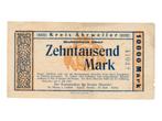 Duitsland 10.000 Mark 1923 Noodgeldbon Ahrweiler