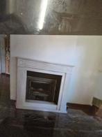 openhaard carera marmer, Ophalen, Gebruikt, Vrijstaande haard, Gashaard