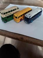 3 Dinky Toys bussen i.g.st., Ophalen of Verzenden, Gebruikt, Bus of Vrachtwagen, Dinky Toys
