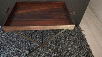 Butlertray Hout/Metaal beschikbaar voor biedingen