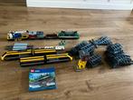 Lego city vrachttrein en passagierstrein, Ophalen of Verzenden, Zo goed als nieuw