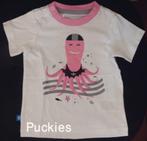 Adidas t-shirt wit/roze maat 80 *NIEUW* (10423), Kinderen en Baby's, Babykleding | Maat 80, Adidas, Meisje, Nieuw, Ophalen of Verzenden