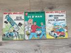 3x Michel Vaillant stripboeken, Meerdere stripboeken, Ophalen of Verzenden, Gelezen