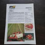 PZ Zweegers Novex 340 Hark brochure, Boeken, Ophalen of Verzenden