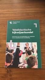 Vakdidactische kijkwijzerbundel Hogeschool Leiden, Boeken, Studieboeken en Cursussen, Ophalen, Alpha, Nieuw, HBO