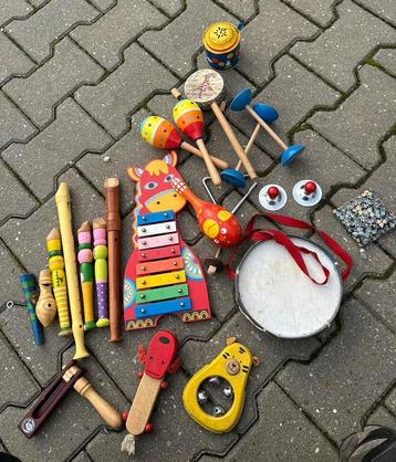Vintage kinder instrumenten speelgoed toys jaren 50/60 beschikbaar voor biedingen