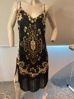 Mary katrantzou jurkje met franjes  maat it 44, Kleding | Dames, Maat 38/40 (M), Mary katrantzou, Zwart, Cocktailjurk