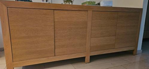 Mooi houten dressoir met 4 deuren, Huis en Inrichting, Kasten | Dressoirs, Gebruikt, 150 tot 200 cm, 25 tot 50 cm, Met lade(s)