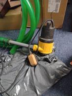 Dompelpomp met slang en evt. brandweerslang, Tuin en Terras, Waterpompen, Ophalen of Verzenden