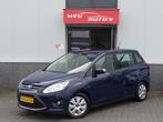 Ford Grand C-Max 1.0 Trend airco cruise org NL, Voorwielaandrijving, 125 pk, Gebruikt, Blauw