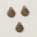 Bronskleurige kerstbelletjes Jingle Bell Stampin Up NIEUW, Ophalen of Verzenden, Nieuw, Versiering of Embellishment, Overige merken