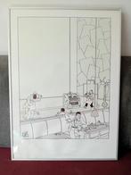JOOST SWARTE (1947) zeefdruk 'De Spiegel',, Antiek en Kunst, Ophalen of Verzenden