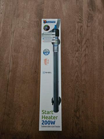Superfish aquariumverwarming 200W Nieuw in verpakking. beschikbaar voor biedingen