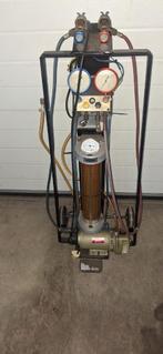 Antieke airco vulstation / vulmachine, jaren '50, Auto diversen, Autogereedschap, Ophalen, Gebruikt