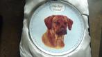 Mooie sierborden met honden afbeelding  20cm diameter, Ophalen of Verzenden