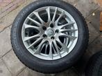 Alfa Romeo 159 Velgen met Winterbanden 215/55/R16, Auto-onderdelen, Banden en Velgen, Ophalen, 16 inch, Banden en Velgen, Winterbanden