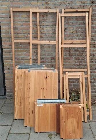 Ivar onderdelen 50 en 30 cm diep