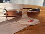 Ray-ban zonnebril goudkleurig montuur, fade glazen, Zonnebril, Overige kleuren, Ophalen of Verzenden, Zo goed als nieuw