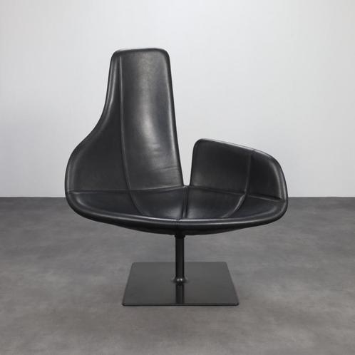 Fjord Swivel Lounge Chair by Patricia Urquiola for Moroso, Huis en Inrichting, Fauteuils, Gebruikt, Leer, Metaal, Ophalen
