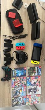 Nintendo Switch Compleet Pakket - Incl. Games & Accessoires, Spelcomputers en Games, Zo goed als nieuw, Eén computer, Ophalen