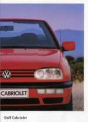 Volkswagen VW Golf 3 of Variant brochure/auto folder 92 - 99 beschikbaar voor biedingen