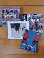 SET 4 stuks street art design boeken o.a. Warhol, Kaagman, Ophalen of Verzenden