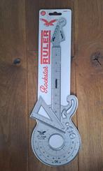 Nieuw! Rockstar ruler gitaar liniaal, Ophalen of Verzenden, Nieuw