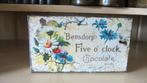 Bensdorp , Five O  Clock Chocolade, Verzamelen, Blikken, Verzenden, Gebruikt, Overige, Overige merken