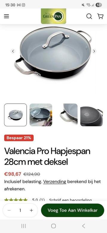 Hapjes pan  beschikbaar voor biedingen
