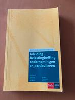 Inleiding Belastingheffing ondernemingen en particulieren., Staats, Sociale wetenschap, Ophalen of Verzenden, Zo goed als nieuw
