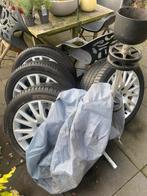 4 zomerbanden met velg, 245/45 R17, Ophalen, Gebruikt