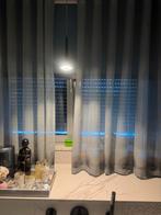 Gordijnen set, Huis en Inrichting, Ophalen of Verzenden, Zo goed als nieuw, Grijs, 200 cm of meer