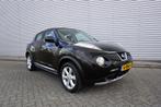 Nissan Juke 1.6 Acenta Climate / Cruise / Elektr. ramen / Lm, Euro 5, Stof, 4 cilinders, Zwart