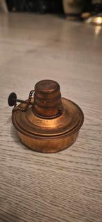 Messing/Koper Theelicht Warmhouder, Ophalen of Verzenden, Koper of Brons