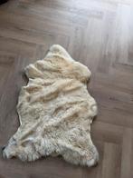Zachte Nep Berenvel - Kleed, Huis en Inrichting, Ophalen, Wit, 50 tot 100 cm, Zo goed als nieuw