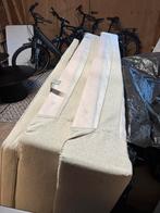 Ikea boxspring bodems + emma matras, Ophalen, Gebruikt, Beige, Tweepersoons