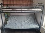 Hoogslaper met bank/extra bed, Ophalen, Verstelbaar, 90 cm, Eenpersoons
