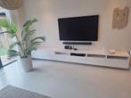Besta ikea tv meubel wit 360 cm breed, Huis en Inrichting, Kasten | Televisiemeubels, Ophalen, Zo goed als nieuw, 200 cm of meer