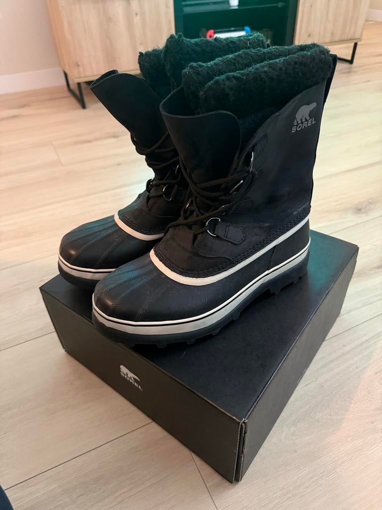 Sorel Sneeuwschoenen Maat 44, Kleding | Heren, Schoenen, Ophalen, Zo goed als nieuw, Zwart