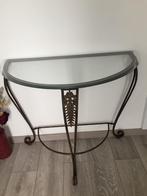 side tables, Huis en Inrichting, Tafels | Sidetables, Ophalen, 50 tot 100 cm, Zo goed als nieuw, Metaal