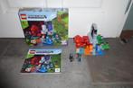 3 Lego Minecraft sets te koop:21172, 21251 en 21240 compleet, Ophalen of Verzenden, Zo goed als nieuw, Complete set, Lego