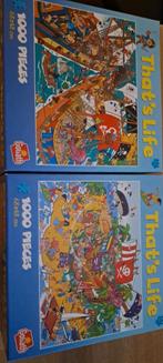 That's Life puzzels, Ophalen of Verzenden, 500 t/m 1500 stukjes, Gebruikt, Legpuzzel